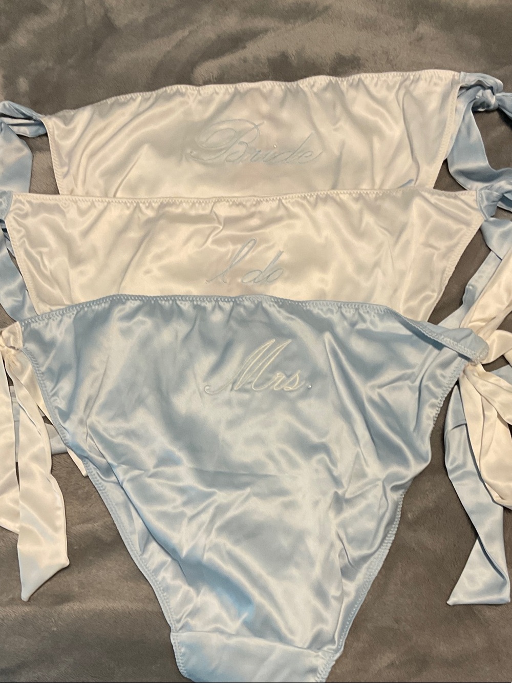 BUNDLE 3 NWT XL VICTORIAS SECRET BRIDAL COLLECTION PANTIES ( MSRP 60)
